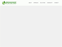 Tablet Screenshot of prananaz.com